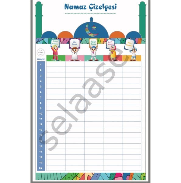 NAMAZ ÇİZELGESİ